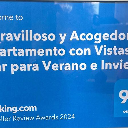 Benalmadena Costa Malaga Apartamento Muy Acogedor Con Vistas Al Mar Terraza Gigante Para Verano E Invierno Parking Exterior photo